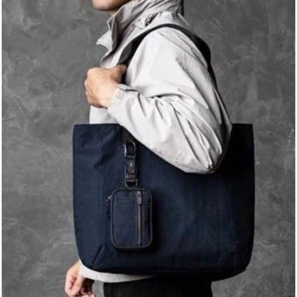 NEW Alpaka Travel Tote Japan Edition Blue Orange Axoflux 400D Shoulder Bag w Tag - Picture 3 of 15